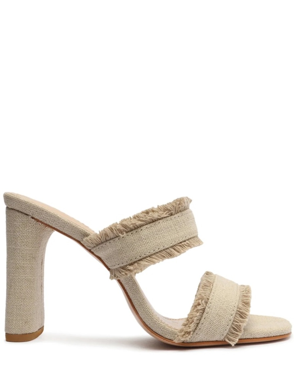 NEW SCHUTZ Fringe Heeled Amely Sandals
